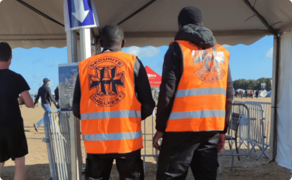 Doum sécurité à l'Hellfest